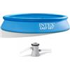 Intex Easy Set 28118NP - Piscina gonfiabile + Pompa filtro 30 W
