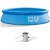 Intex Easy Set 28108NP - Piscina gonfiabile + Pompa filtro 30 W