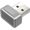 Fiorky Lettore di chiavi for impronte digitali USB Scanner di impronte digitali biometrico Ant-Spoofing Windows Hello FIDO U2F Mini chiave di sicurezza biometrica Dongle 360° Touch Chiave di
