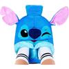 Disney Stitch Borsa Acqua Calda per Piedi, Scaldapiedi per i Piedi Peluche Pile 1.8L - Regalo Donna (Blu Stitch)