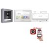 HIKVISION DS-KIS702Y-P Kit videocitofono hikvision 2 fili monofamiliare monitor bianco 7 pollici a parete