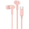 BELKIN SoundForm auricolari con filo e connettore USB-C, Rosa