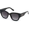 GUESS 0, Occhiali Donna, Shiny Black, 50