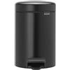 BRABANTIA PATTUMIERA A PEDALE, 3 LT NEWICON NERO OPACO