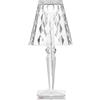 KARTELL LAMPADA A BATTERIA, BIG BATTERY TRASPARENTE CRISTALLO