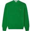 LACOSTE MAGLIONE GIROCOLLO IN LANA CARDATA