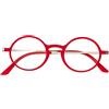 KoKoBin Occhiali da lettura ultra sottili, ultra leggeri, anti-luce blu, con custodia, occhiali portatili anti-riflesso (rosso, 1,5, diottrie)
