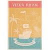 Coucke Strofinaccio in cotone jacquard stampato, 50 x 75 cm, Old Rum