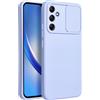 SLIDE CUSTODIA TPU SILICONE SLIDE COVER CASE CON PROTEZIONE FOTOCAMERE PER SAMSUNG GALAXY A35 5G LILLA