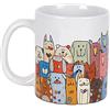 I-TOTAL® - Tazze da caffè in CERAMICA 300 ml/Tazza per caffè, the/Colazione, 300 ML, 10 x 8 x 12 cm (STAY PAWSITIVE)