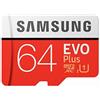 Samsung Evo Plus 2020 Memoria Flash Da 64 Gb Microsdxc Classe 10 Uhs-I, Bianco Grigio