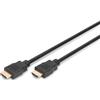 DIGITUS Cavo di collegamento HDMI High Speed, tipo A - 10.0 m - con canale Ethernet - FullHD 1080p/60Hz - compatibile con TV/beamer/monitor - contatti placcati oro - nero