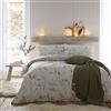 Drift Home - Eliza - Set Copripiumino Ecologico - Letto Matrimoniale in Verde