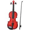 BESTonZON violino giocattolo violino per principianti violino acustico giocattolo strumento musicale bambini giocattoli per bambini giocattolo violino per bambini plastica Light Brown