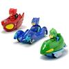 Jada Dickie Toys, Majorette - Pj Masks Gift Pack con 3 Veicoli in Die Cast, 203143000, + 3 Anni, Inclusi Mini Personaggi 7 cm