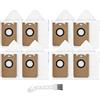 TsuFantisi T/F Set di 8 sacchetti per aspirapolvere robot aspirapolvere per Laresar L6 Pro, 3L sacchetto di polvere in tessuto non tessuto di grande capacità - Dust Bags