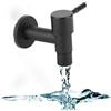 Fdit Rubinetto In Acciaio Inossidabile, Rubinetto Singolo per Acqua Fredda Con Maniglia Ergonomica per Lavello Da Bagno E Piscina