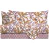 Mahome Set Lenzuola Letto Matrimoniale 100% Cotone PERCALLE - Completo Letto Pregiato Cotone Morbido (Jordana Green)