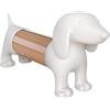 Balvi Porta stuzzicadenti Teckel Colore Bianco a Forma di Cane Acrilico/plastica PVC