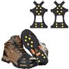 FYZSJWL Ramponi Ice Tacchetti, Spikes Scarpe, 34-39, Rampini per Scarpe, Ramponi Antiscivolo, Punte Antiscivolo Ghiaccio Liscio, per Camminare Su Neve e Ghiaccio (B)