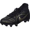 Nike Superfly 8 Academy Fg/MG, Scarpe da Calcio, Black/Metallic Gold-Metallic S, 34 EU