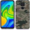 HopMore Cover per Xiaomi Redmi Note 9 Silicone TPU Nero Morbide Disegni Custodie Redmi Note 9 Bella Kawaii Custodia Antiurto Gomma Case Morbido Caso Gel AntiGraffio - Camuffare