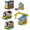 Thomas & Friends - Squadra del Cantiere, set con 5 veicoli locomotiva a tema costruzione ispirati ai personaggi della serie animata, giocattolo per bambini, 3+ anni, JBW26