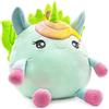 SQUISHPETS Big Galupy Rainbow Unicorn Kyly - Peluche unicorno di 30 cm per coccole e giochi