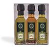 Antica Sicilia Confezione regalo Tris Olio aromatizzato Rosmarino al Peperoncino e all'origano CL. 10