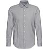 Seidensticker Camicia da Uomo Business - Slim Fit - Facile da Stirare - Colletto Kent - Maniche Lunghe - 100% Cotone, Blu, 49
