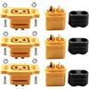 RUNCCI-YUN 3paia XT60E-F connettore Batteria XT60E-F Connettore Femmina Spina e XT60H Spina Maschio per RC FPV Lipo Batteria RC Quadcopter