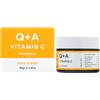 Q+A Crema Viso Vitamin C Radiance - Crema Viso Idratante e Anti-Aging con Vitamina C che Stimola il Collagene Centella Asiatica che Migliora l'Elasticità e Frutti Tropicali Ricchi di Antiossidanti 50g
