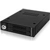 Icy Dock ToughArmor MB992SK-B Rack Rimovibile Robusto Tutto in Metallo per 2X HDD da 2,5 o SSD SATA in alloggiamenti Esterni da 3,5