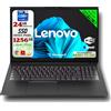 Lenovo Pc Portatile Notebook, Full HD 15,6, Processore Intel i5 di 13Th Gen, 10 Core, 24 GB Ram, 1256GB SSD, NVMe da 256 GB + SSD da 1 TB, Webcam, Usb C, Windows 11 Pro, Pronto all'Uso