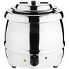 Buffalo Brocca elettrica commerciale 360X345mm del bollitore 10L della zuppa dell'acciaio inossidabile di bufalo