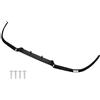 Leapiture 114 Cm Paraurti Anteriore Separatore Labbro Spoiler Anteriore Deflettore Labbro Anteriore Accessori Esterni Per Auto Sostituzione Resistente agli Urti Per Seat Leon(nero)