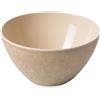 Omada Design - Ciotola cucina da 1,5 lt - Contenitore in plastica e legno - Durevole e infrangibile - Made in Italy - Linea Ecoliving - Avorio