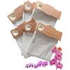 Gecasa, 6 Sacchetti in Microfibra Made in Italy Profumati Filtro Hepa e Filtro Carbone Compatibili per Vorwerk Folletto vk130 vk131 (6 Sacchetti Made in Italy Profumati)