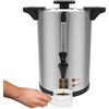 Valgus urna per caffè commerciale in acciaio inox da 55 tazze e 8 litri con Professional Macchina per caffè, Caffettiera per casa, feste, uffici, matrimoni