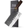 SHANGDAO Coltello da macellaio 19cm, Coltello da cucina da macellaio affilato come un rasoio, coltello da tritacarne in acciaio ad alto tenore di carbonio, For Home Kitchen and Restaurant