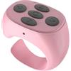 Zibeem Girapagina con la punta delle dita - Clicker pulsante wireless portatile,Telecomando ricaricabile per telefoni cellulari con controllo sdraiato pigro