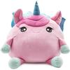 SQUISHPETS Big Galupy Rainbow Unicorn Ruby - Unicorno di peluche di 30 cm per coccole e giochi