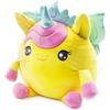 SQUISHPETS Big Galupy Rainbow Unicorn Freya - Unicorno di peluche di 30 cm per coccole e giochi