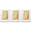 Furforstk cornice 15x20 3 pezzi cornice bianca, cornice foto 15x20, cornici per quadri, portafoto, cornici foto per 15x20 cm Foto e Quadri - Tende da Parete o da Tavolo (Bianco)