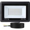 Blivrig 50W Faretto LED da esterno Bianco Caldo 3000K, 5000LM Faro LED Parete, Impermeabile IP66 Fari LED Luce Bianca Calda Proiettore per Cortile Cantiere Giardino