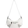 nelice, Borsa a tracolla in pelle Donna, bianco