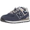 New Balance Pc574v1 Sneaker Unisex - Bambini, Blu (Navy), 29 EU,