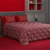 Dorian Home, Trapunta Invernale Matrimoniale in Cotone, Piumone Matrimoniale Double Face, Trapunta Matrimoniale Invernale 270x270 cm Made in Italy (Scozzese Rosso, Singolo 170x270 cm)