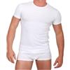 Enrico Coveri (3pz) T-Shirt Girocollo in Cotone Elasticizzato (3 - S - 46, Bianco)