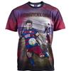 Fc Barcelone - Maglia del Barça, collezione ufficiale FC Barcellona, Lionel Messi, da uomo, Blu (blu), L
